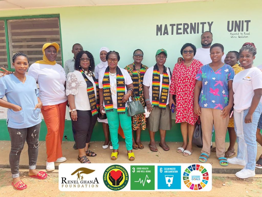 Renel Ghana Foundation and Ghana Nurses Association – UK Join Forces in Lolonya Outreach Program